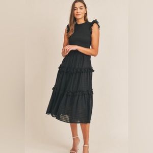 Mable Sylvia Lace Skirt Dress